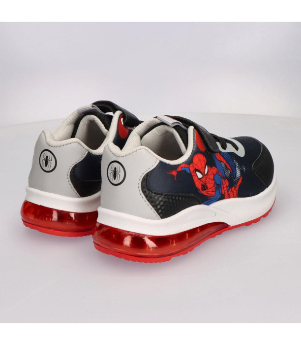 LIGHT-UP PVC SPIDERMAN SNEAKERS 25-32