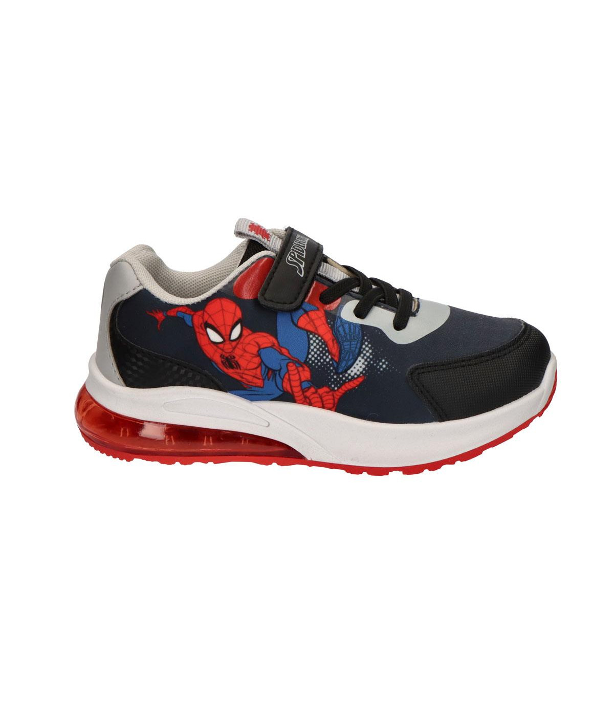 LIGHT-UP PVC SPIDERMAN SNEAKERS 25-32