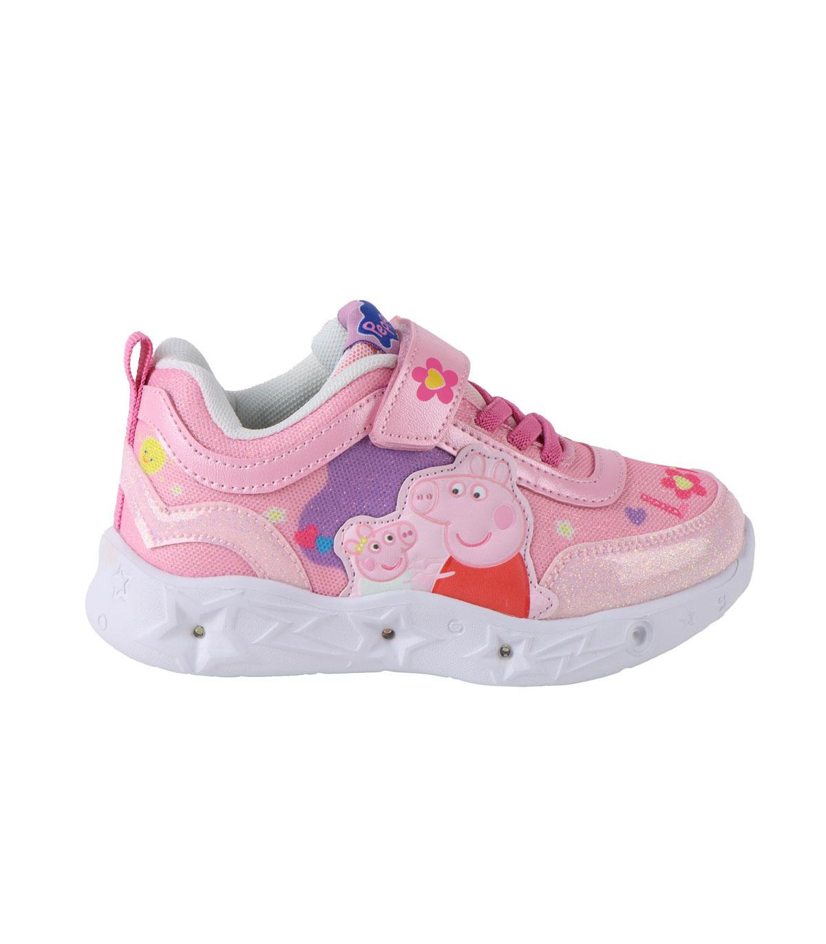 GLOW-IN-THE-DARK EVA MARATHON SNEAKERS PEPPA PIG 23–28