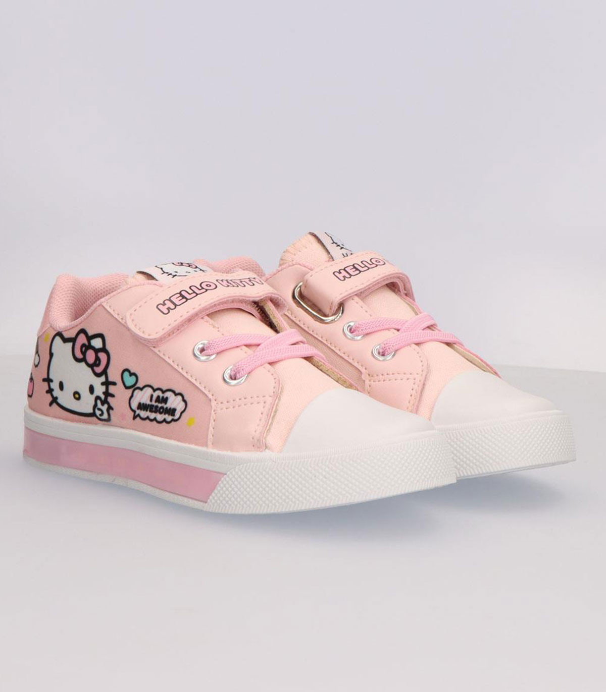 LIGHT-UP HELLO KITTY SNEAKERS 25-32