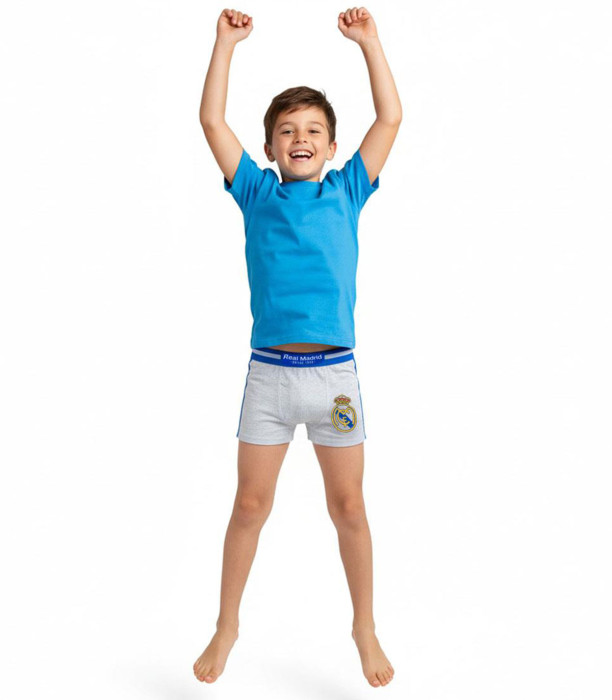 BOXER BRIEFS, 2 PER PACK, REAL MADRID, AGES 4-10 YEARS