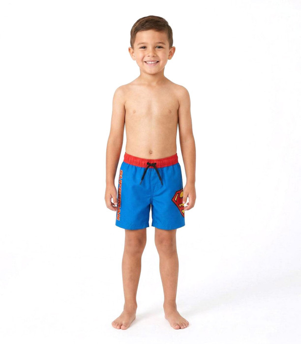 SUPERMAN SWIM SHORTS 4-10 YEARS