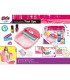 SPA PEDICURE KIT WITH NAIL POLISHES