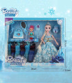 DOLL WITH CHILD AND DRESSES - FROZEN KINGDOM