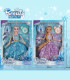 Doll with breakable limbs, Donut, 2 types, Frozen Kingdom