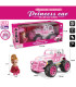 REMOTE-CONTROLLED JEEP, 4 DIRECTIONS, WITH A DOLL