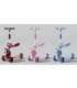 SCOOTER WITH SEAT MISHLE, 3 COLORS