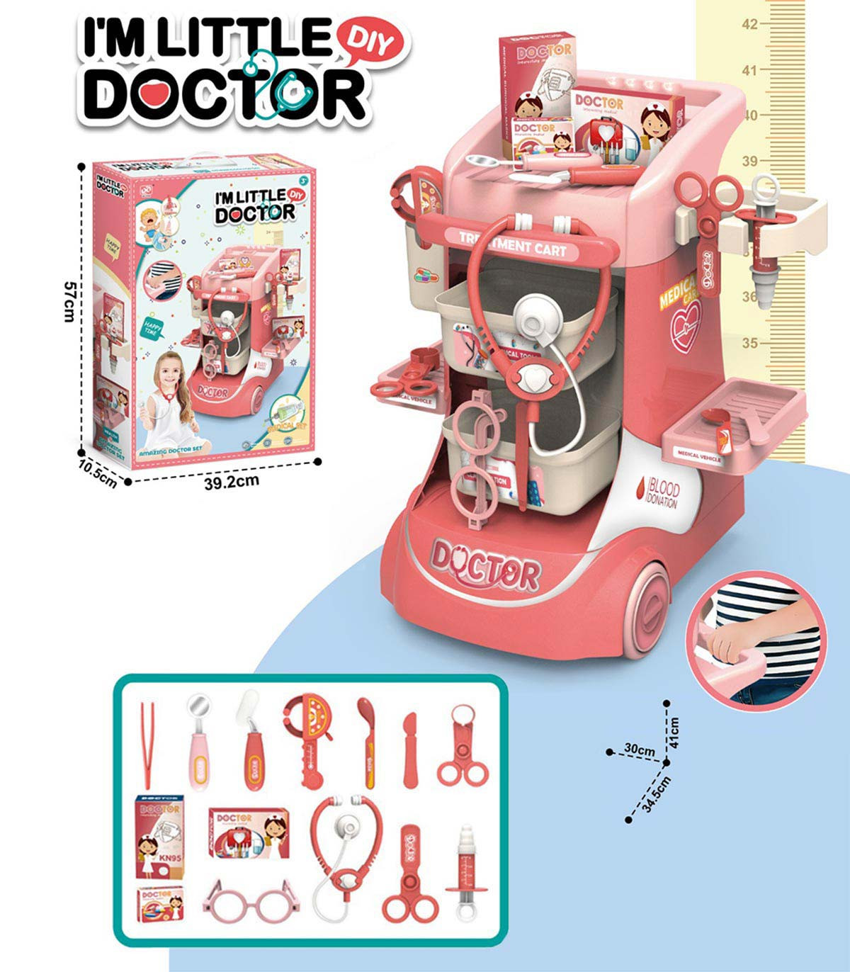 LARGE DOCTOR'S STATION ROZOVA