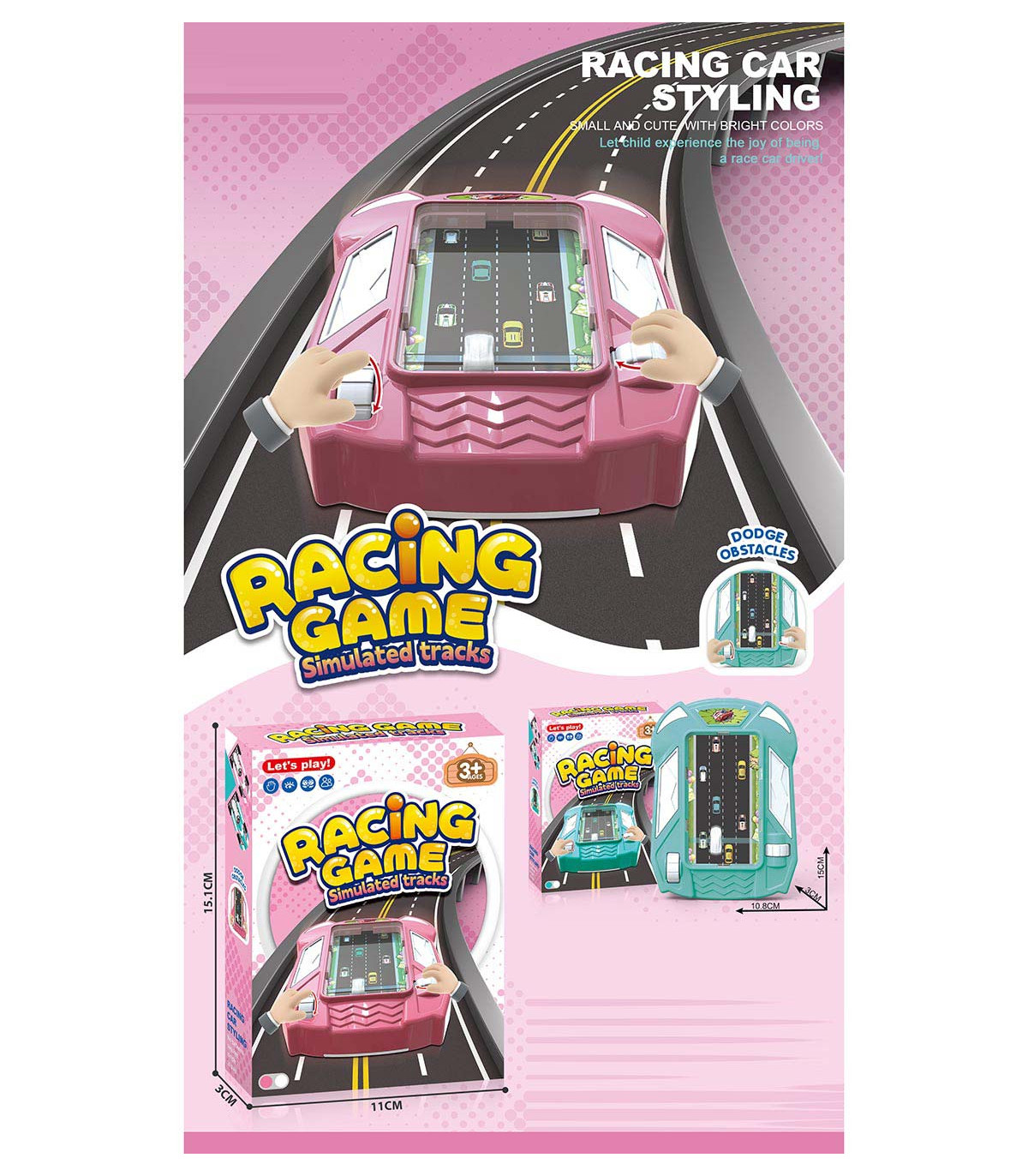 SMALL ELECTRONIC CAR GAME