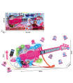 LIGHT-UP ELECTRIC GUITAR WITH MICROPHONE, MP3, FROZEN KINGDOM
