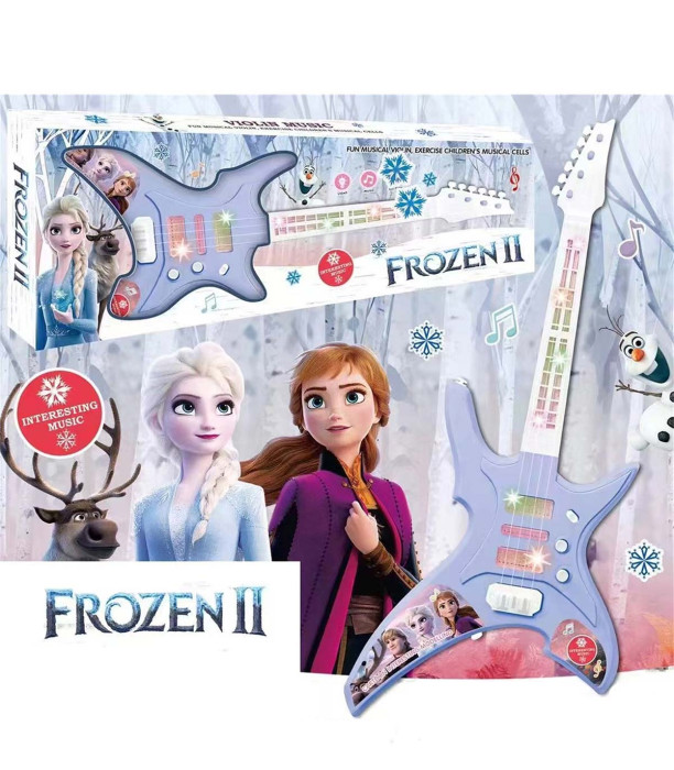 ROCK GUITAR FROZEN KINGDOM 62 CM