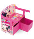 WOODEN TABLE WITH MINNIE BENCH