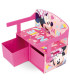WOODEN TABLE WITH MINNIE BENCH