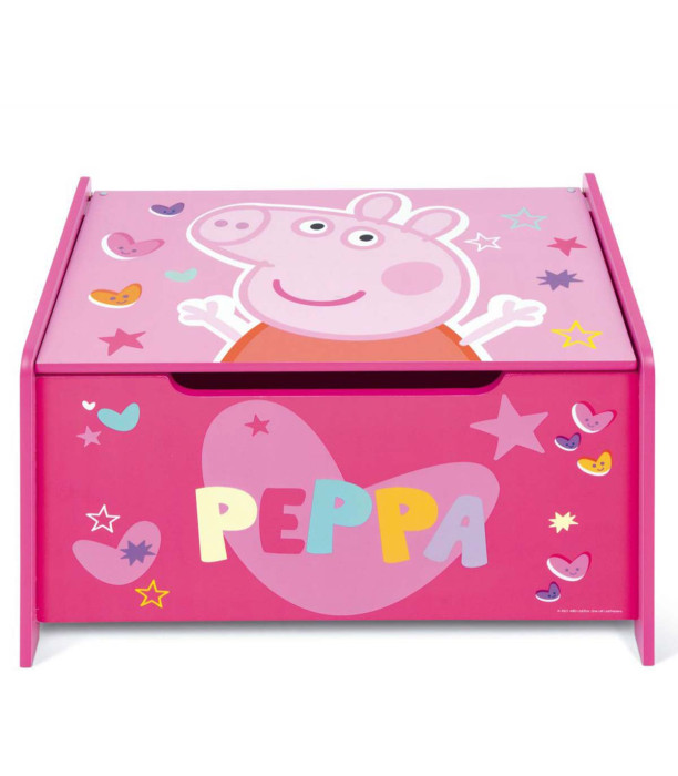 PEPPA PIG WOODEN TOY BOX