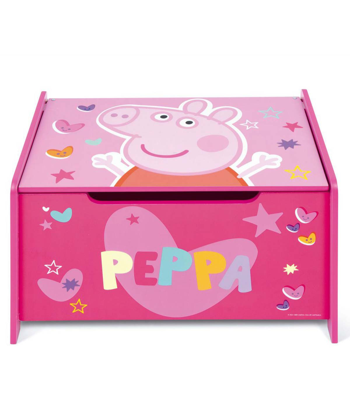 PEPPA PIG WOODEN TOY BOX