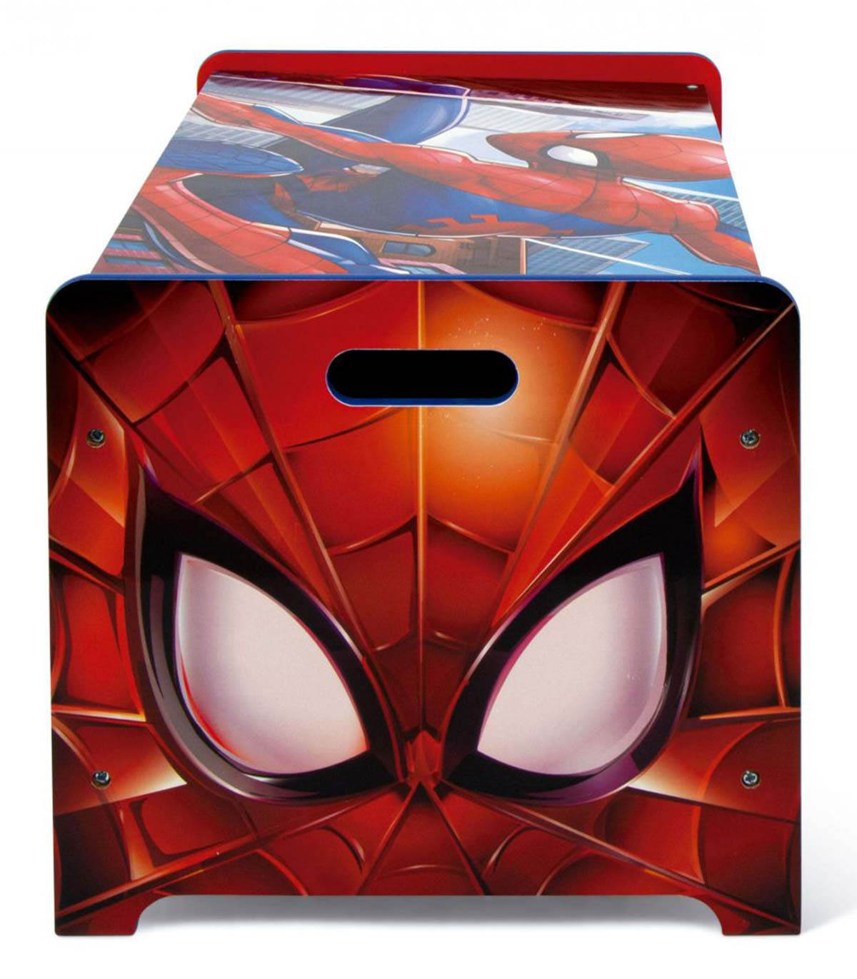 SPIDERMAN WOODEN TOY BOX