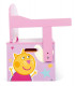 3-in-1 WOODEN BENCH/DESK/ORGANIZER PEPPA