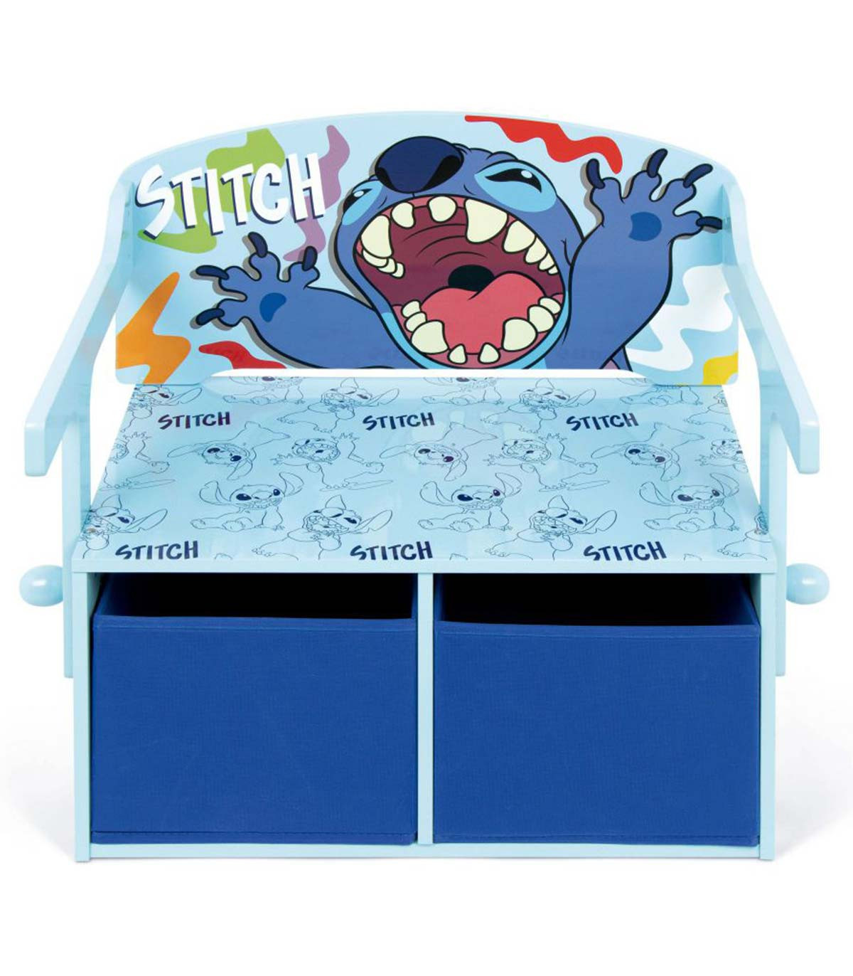 3-in-1 WOODEN BENCH/DESK/ORGANIZER STITCH
