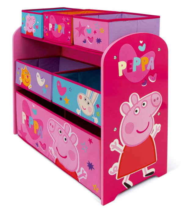 ORGANIZER WITH 6 COMPARTMENTS PEPPA PIG