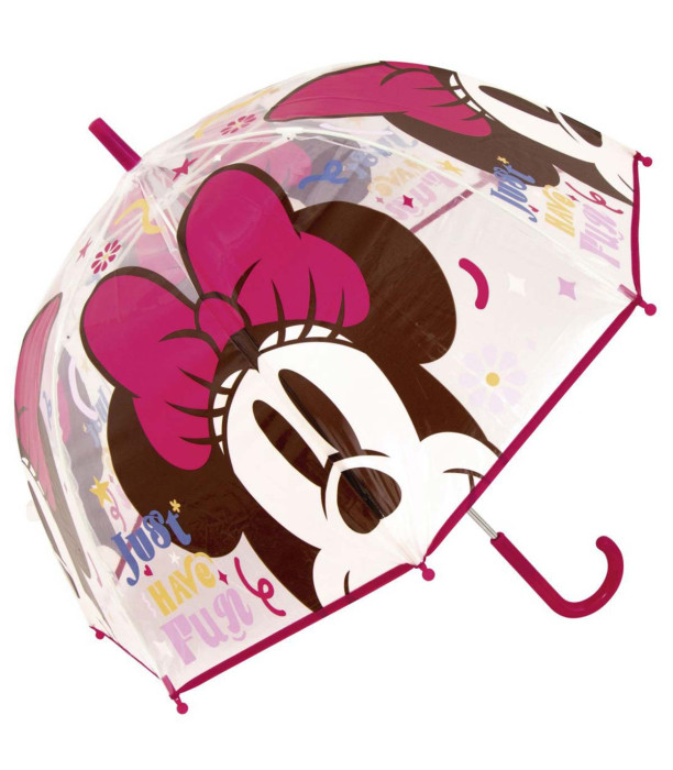 CHILDREN'S BELL-SHAPED MECHANICAL MINNIE UMBRELLA