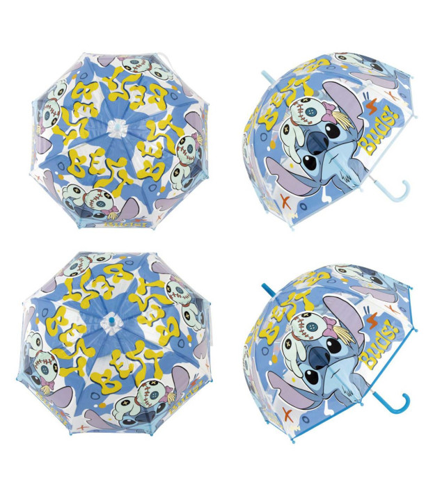 CHILDREN'S BELL-SHAPED MECHANICAL UMBRELLA STITCH BOY