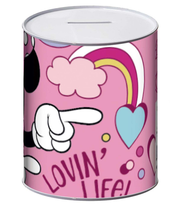 METAL MONEY BOX 10x10x12 CM MINNIE