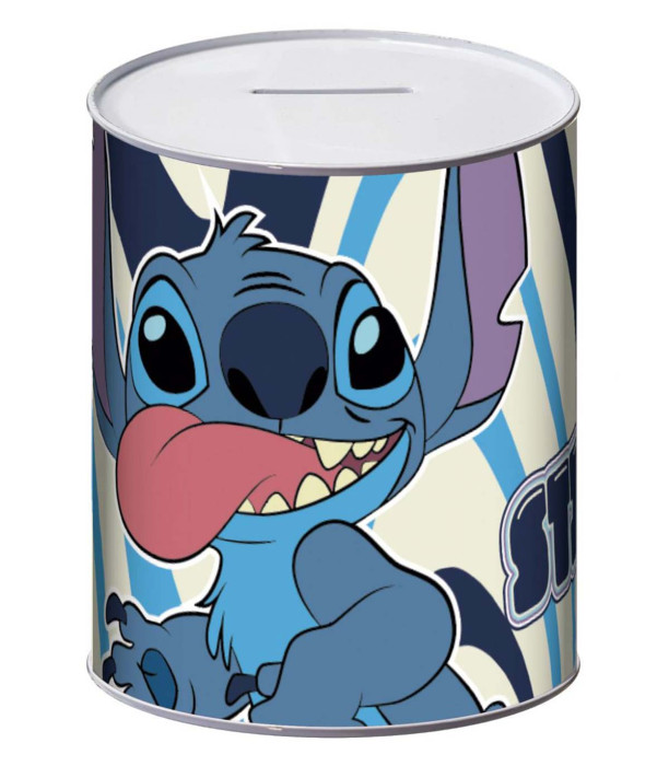 METAL MONEY BOX 10x10x12 CM STITCH
