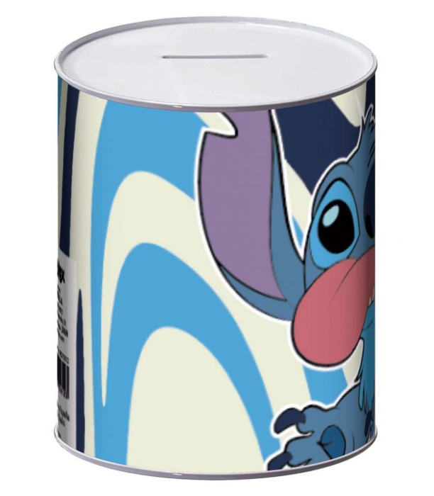 METAL MONEY BOX 10x10x12 CM STITCH
