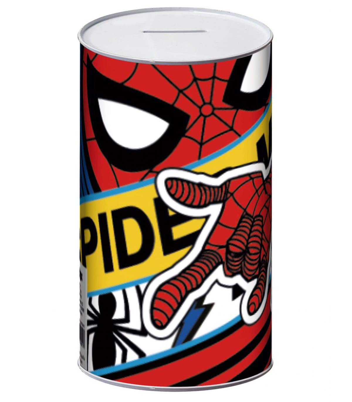 METAL SPIDERMAN MONEY BOX 10 x 10 x 17.5 CM