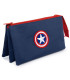 PENCIL CASE WITH 2 COMPARTMENTS 21x11x4 CM CAPTAIN AMERICA