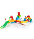 CHILDREN'S CONSTRUCTOR-TRACK WITH TRUCK 56 PARTS