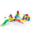 CHILDREN'S CONSTRUCTOR-TRACK WITH TRUCK 56 PARTS