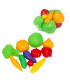 PLASTIC VEGETABLES 11 PCS. IN NET