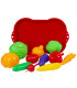 PLASTIC VEGETABLE SET 11 PCS IN NET