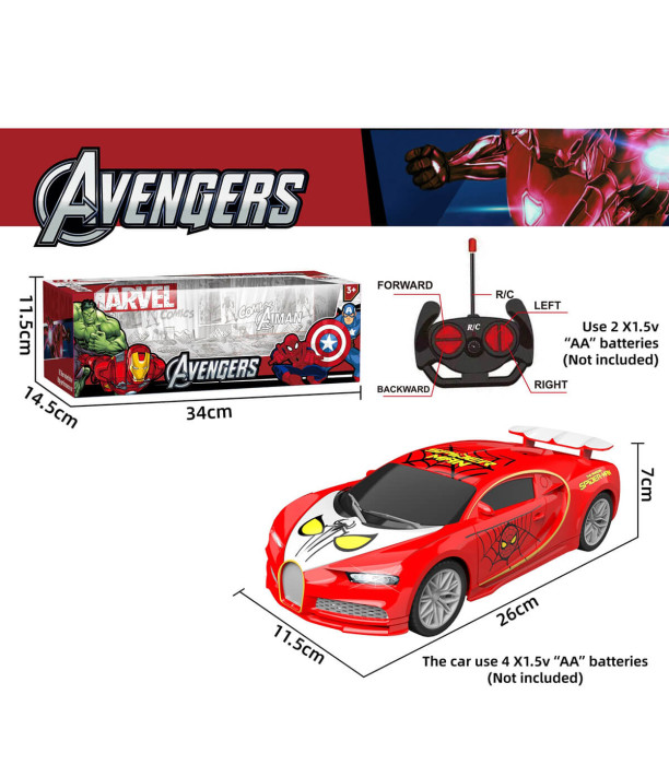 4-Way Radio-Controlled Car Spider