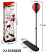 FREESTANDING PUNCHING BAG WITH SPRING-LOADED STAND