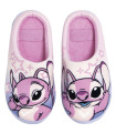 SLIPPERS WITH STITCH GIRL BORDER, SIZES 28-33