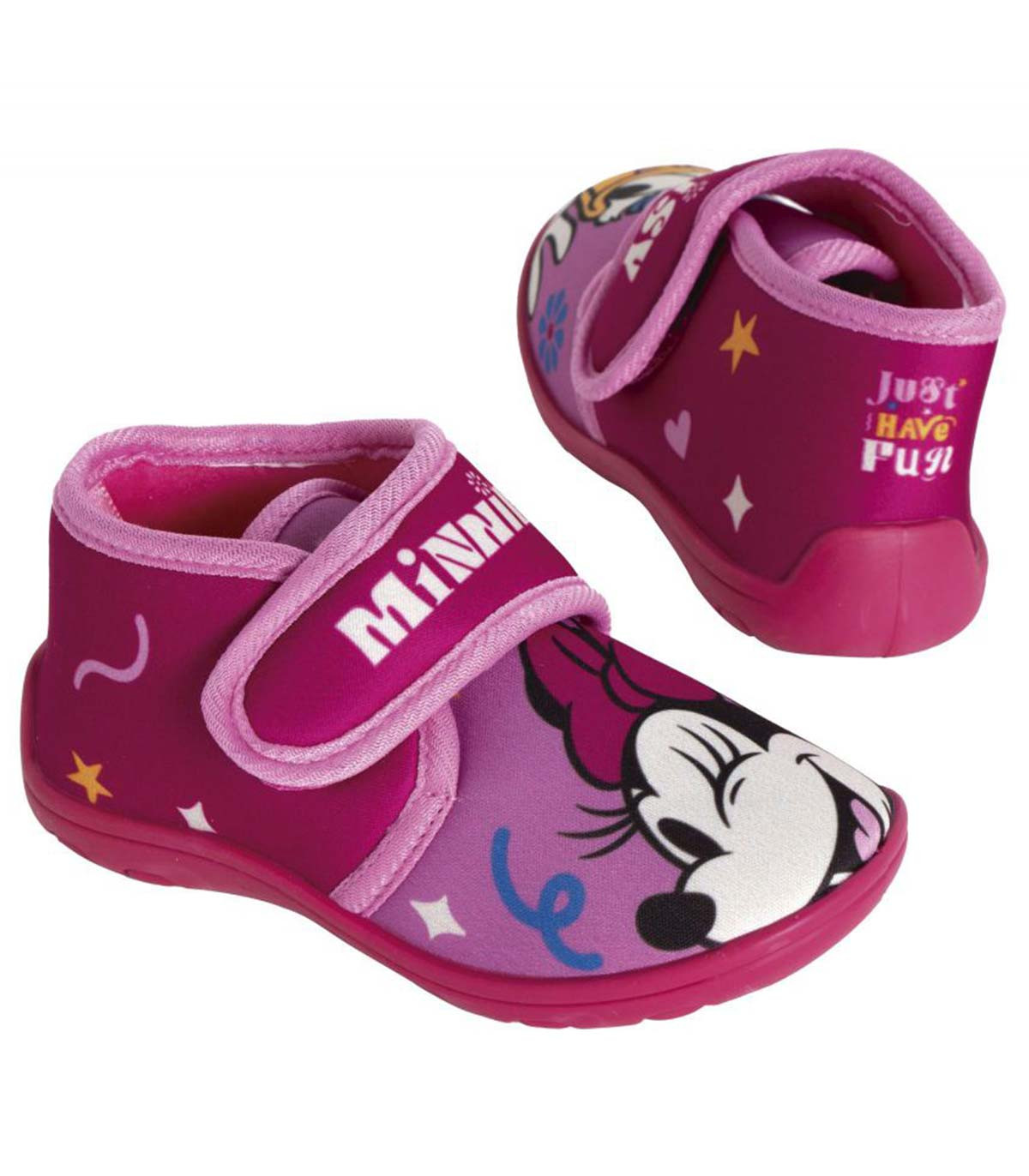 CLOSED-TOE MINNIE SLIPPERS 22/27