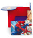 WOODEN DESK WITH CHAIR AND SPIDERMAN DRAWER