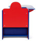 WOODEN DESK WITH CHAIR AND SPIDERMAN DRAWER