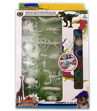 INSECTS PAINTING SET FOR CHILDREN 12 PCS - Other animals