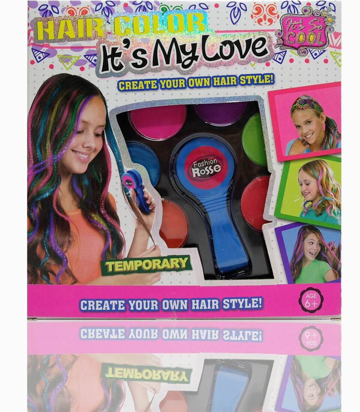 HAIRSTYLE KIT 6 COLORS - HAIRDRESSING AND BEAUTY KITS