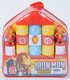 CHILDREN'S CONSTRUCTOR IRON SUPERHERO 26 PARTS - BUILDING BLOCKS, SORTERS AND RINGS