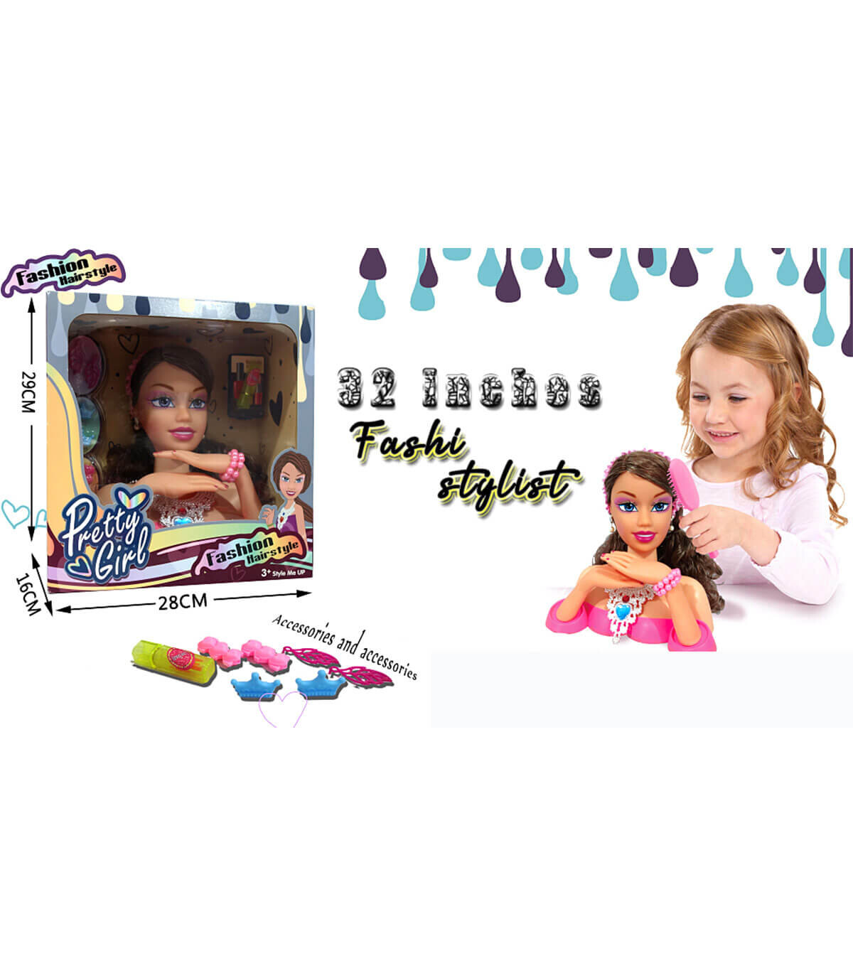 FASHION HAIRSTYLIST - HAIRDRESSING AND BEAUTY KITS