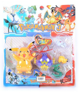POKEMON WITH POKEBALL AND FIGURES - Heroes