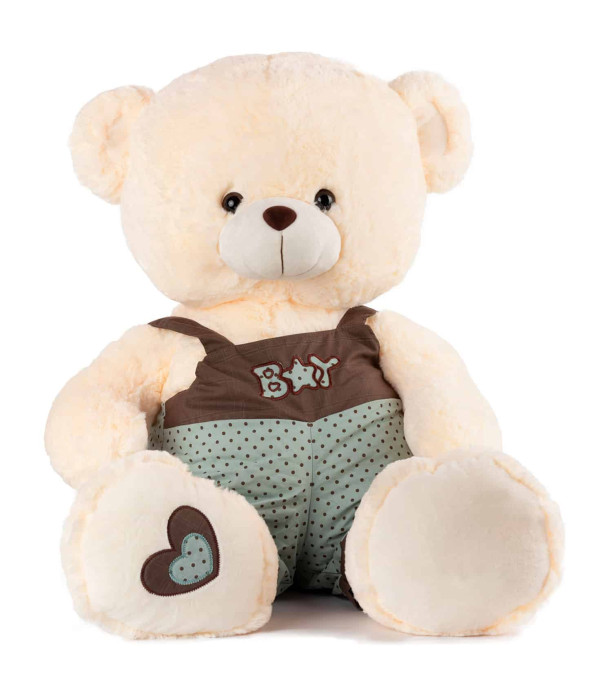 TEDDY BEAR WITH CLOTHES - GIRL AND BOY 60 CM - Big