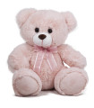 PLUSH TEDDY BEAR WITH TAPE 4 COLORS 30 CM
