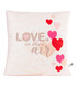 VALENTINE'S DAY PLUSH CUSHION PILLOW 7 TYPES 34 X 34 CM - VALENTINE'S DAY AND CHRISTMAS