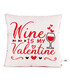 VALENTINE'S DAY PLUSH CUSHION PILLOW 7 TYPES 34 X 34 CM - VALENTINE'S DAY AND CHRISTMAS