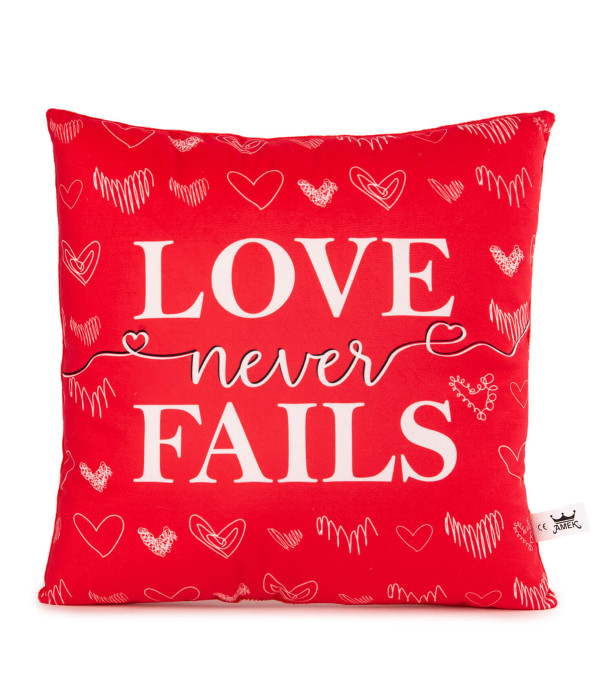 VALENTINE'S DAY PLUSH CUSHION PILLOW 7 TYPES 34 X 34 CM - VALENTINE'S DAY AND CHRISTMAS
